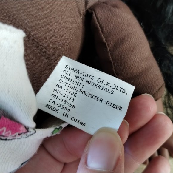 Simba Toys Baby Doll Soft Body AA Black Hair Sleepy Open Close Brown Eyes 11" - Picture 8 of 8